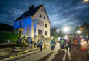 Frau bei Küchenbrand verletzt, Haus unbewohnbar